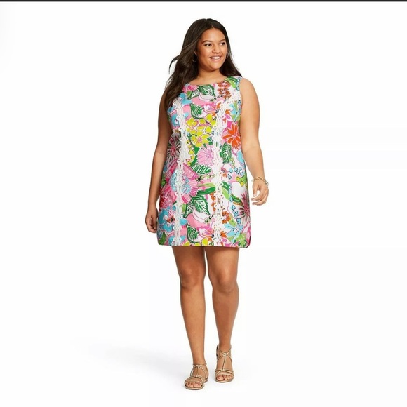 NWT Lilly Pulitzer Nosey Posie Shift Mini Dress - Picture 1 of 6